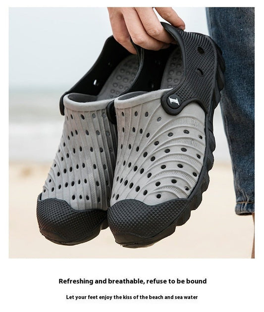 Men’s Plus Size Indoor Sandals – Soft Bottom Comfort Perfect for Home | Lightweight & Breathable for Summer - SMARTMARTNZ