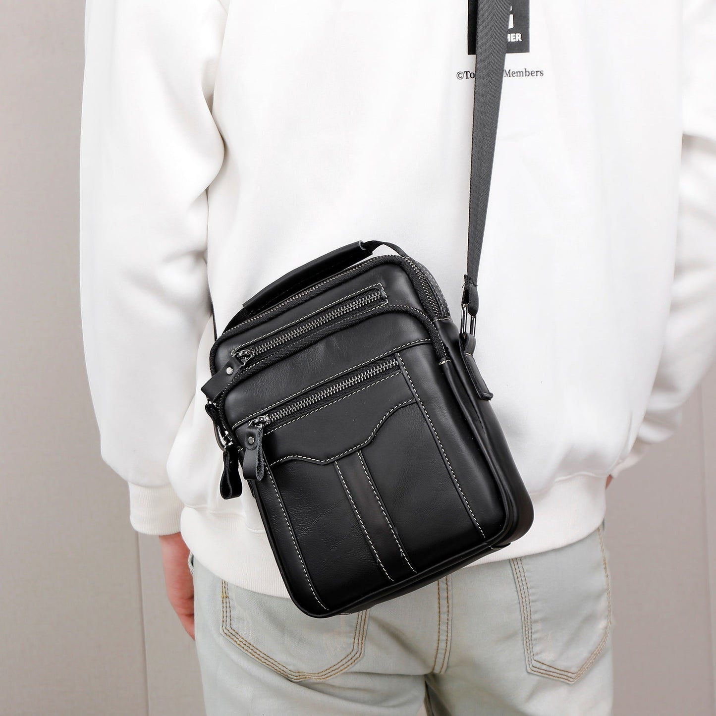 Men’s Small Crossbody Bag – Travel & Mobile Phone Bag - SMARTMARTNZ