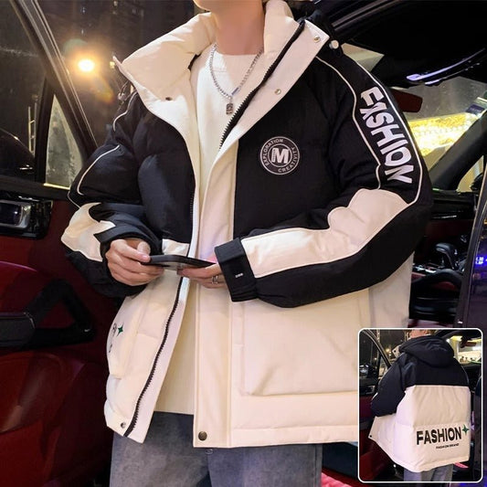 Men’s Thickened Hooded Tech Jacket - SMARTMARTNZ