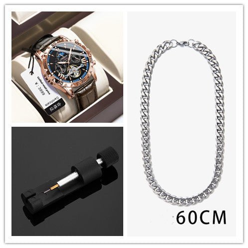 Men's Watch Fashion Luxury Automatic Machinery - SMARTMARTNZ