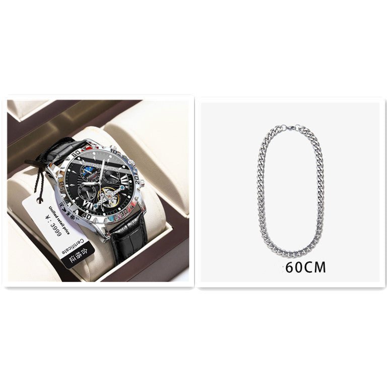 Men's Watch Fashion Luxury Automatic Machinery - SMARTMARTNZ