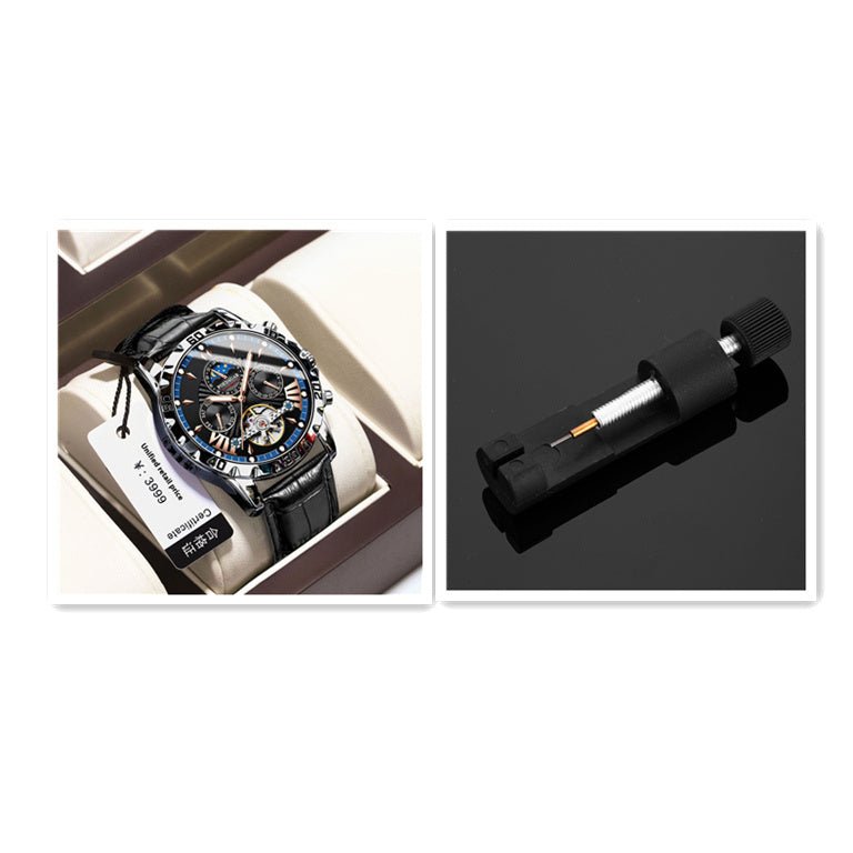 Men's Watch Fashion Luxury Automatic Machinery - SMARTMARTNZ