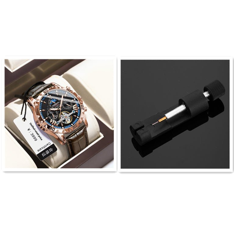 Men's Watch Fashion Luxury Automatic Machinery - SMARTMARTNZ