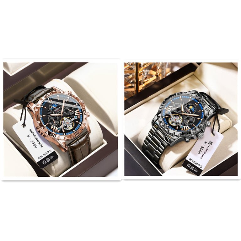 Men's Watch Fashion Luxury Automatic Machinery - SMARTMARTNZ