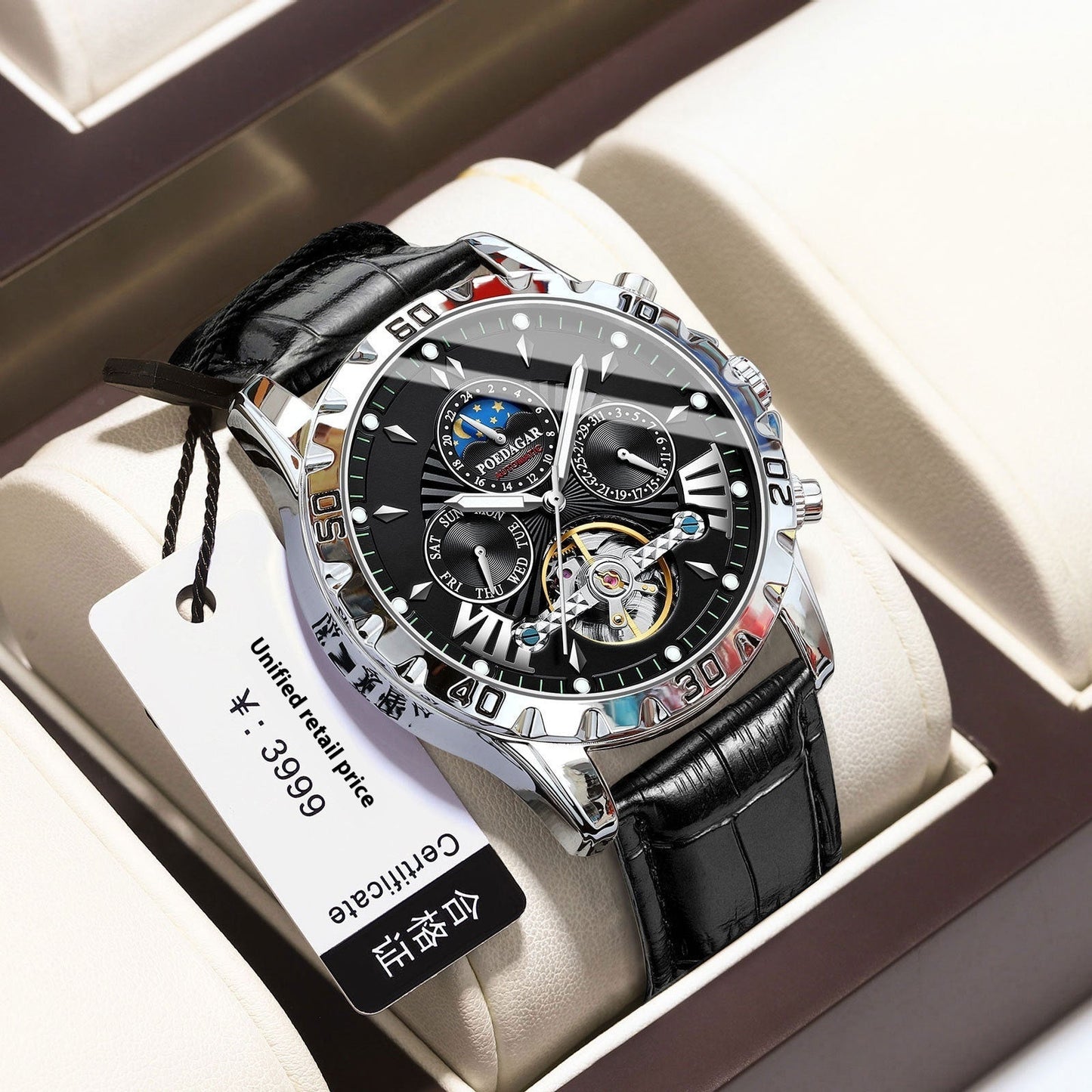 Men's Watch Fashion Luxury Automatic Machinery - SMARTMARTNZ