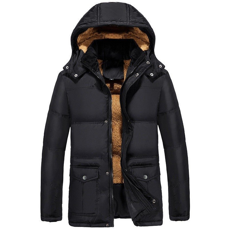 Men’s Winter Velvet Jacket – Thick, Insulated & Stylish - SMARTMARTNZ