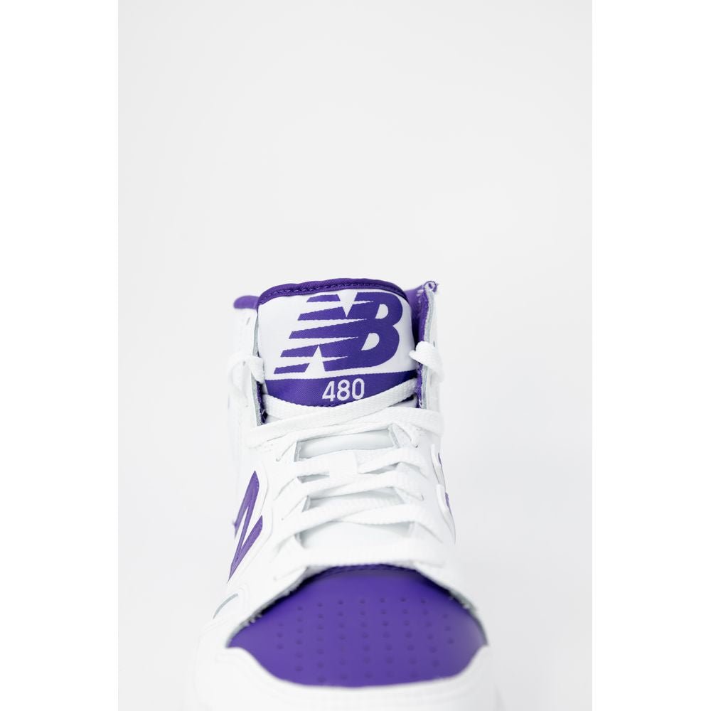 New Balance Purple Leather Sneaker - SMARTMARTNZ