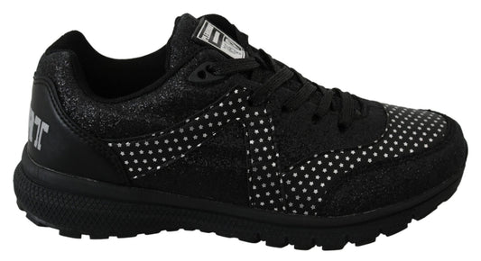 Philipp Plein Black Running Jasmines Sneakers Shoes - SMARTMARTNZ
