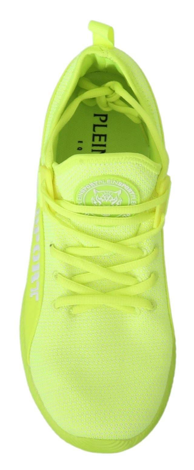Philipp Plein Green CARTER Logo Hi - Top Sneakers Shoes - SMARTMARTNZ