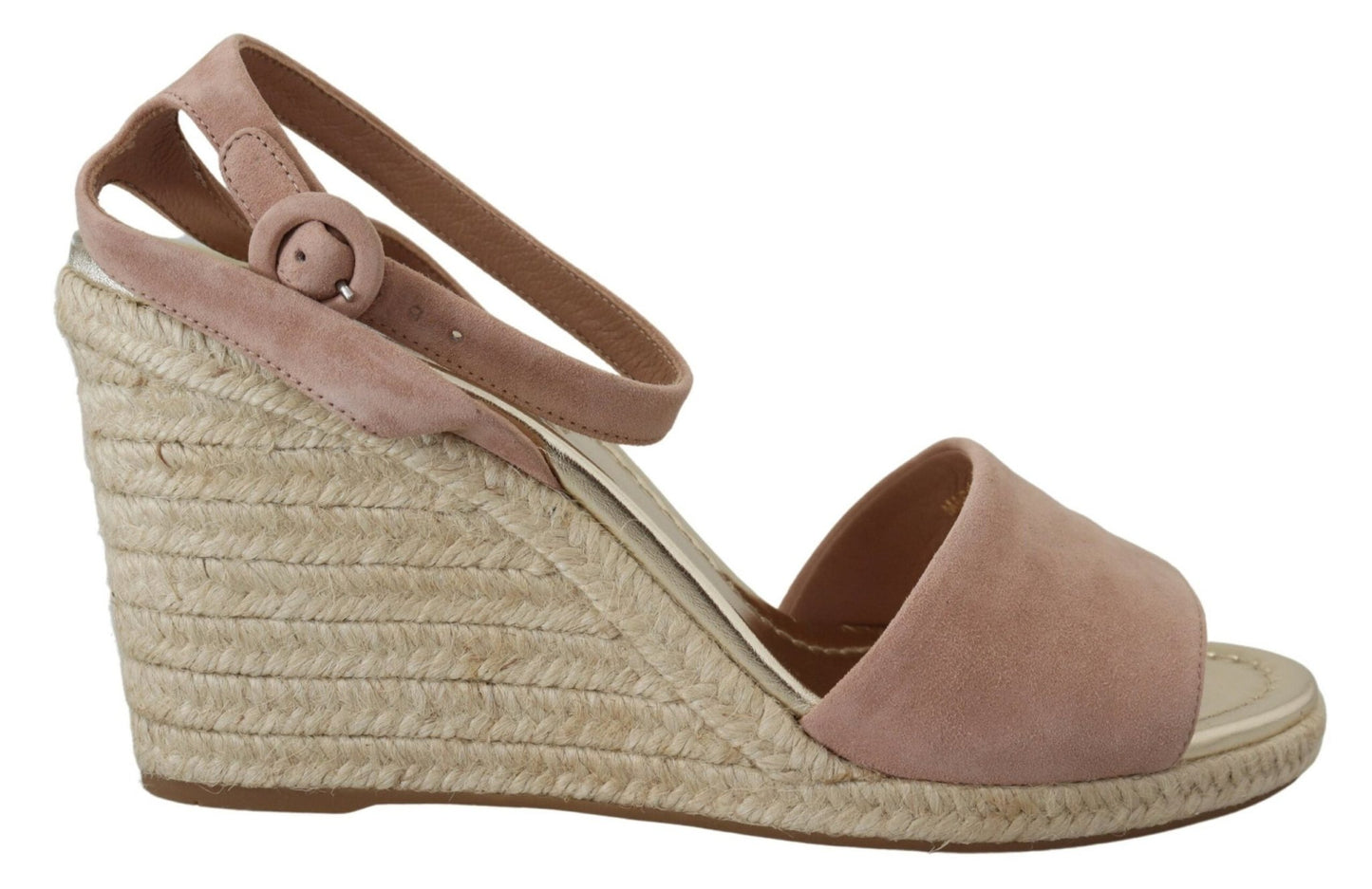 Prada Pink Suede Leather Ankle Strap Sandals - SMARTMARTNZ