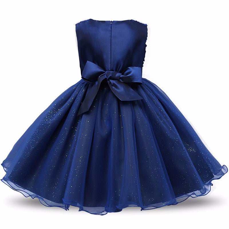 Princess Flower Girl Dress Summer Tutu Wedding Birthday Party Dresses - SMARTMARTNZ