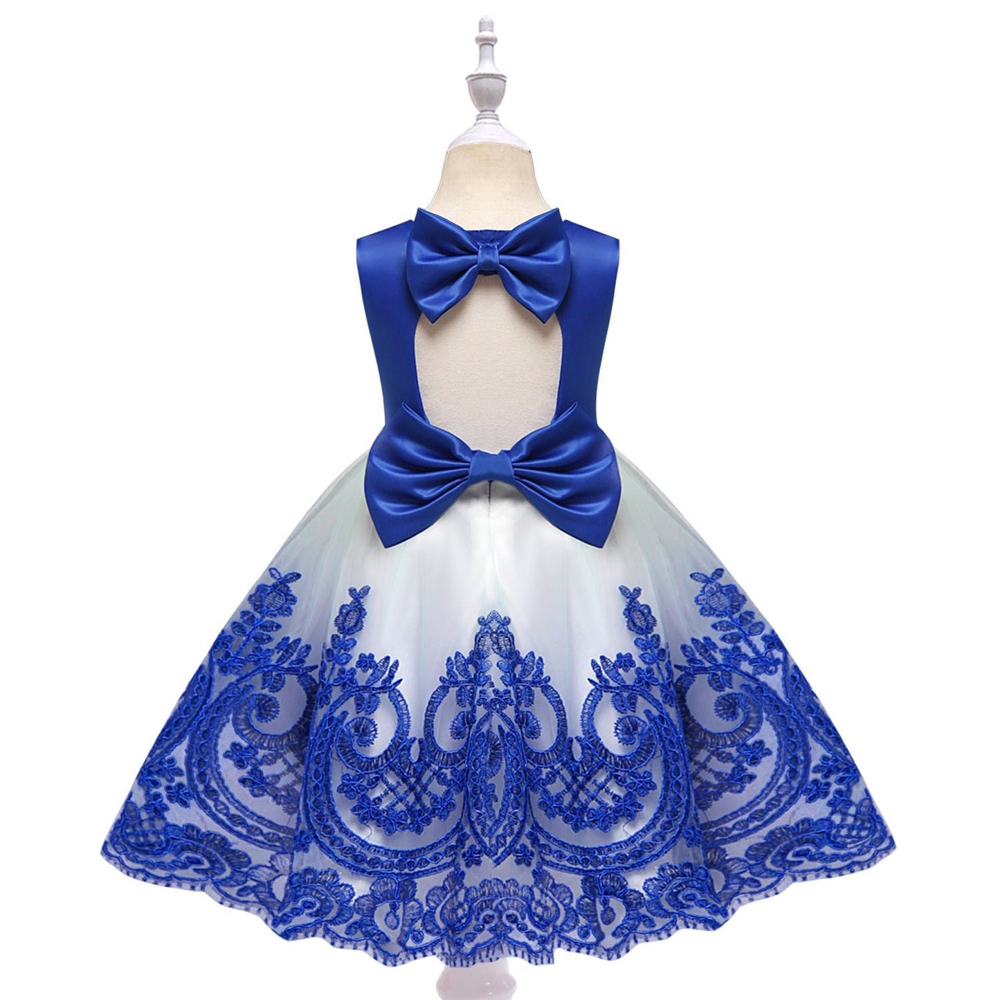 Princess Flower Girl Dress Summer Tutu Wedding Birthday Party Dresses - SMARTMARTNZ
