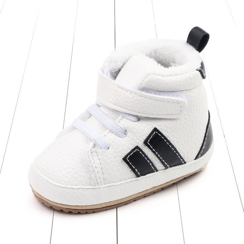 Sports Soft - sole Cotton Shoes High - top Baby Shoes Baby's Shoes - SMARTMARTNZ