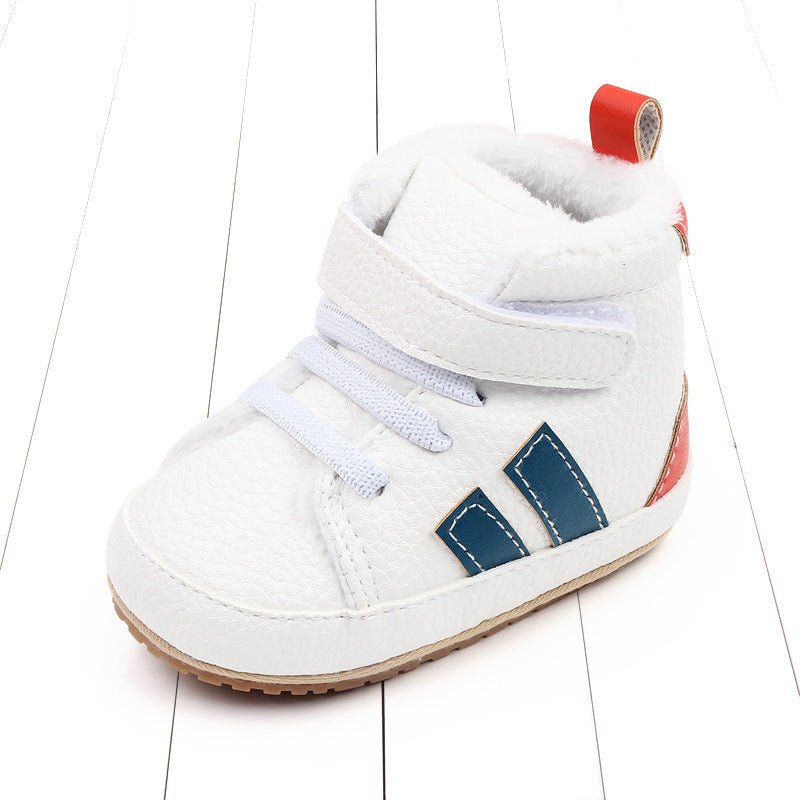 Sports Soft - sole Cotton Shoes High - top Baby Shoes Baby's Shoes - SMARTMARTNZ