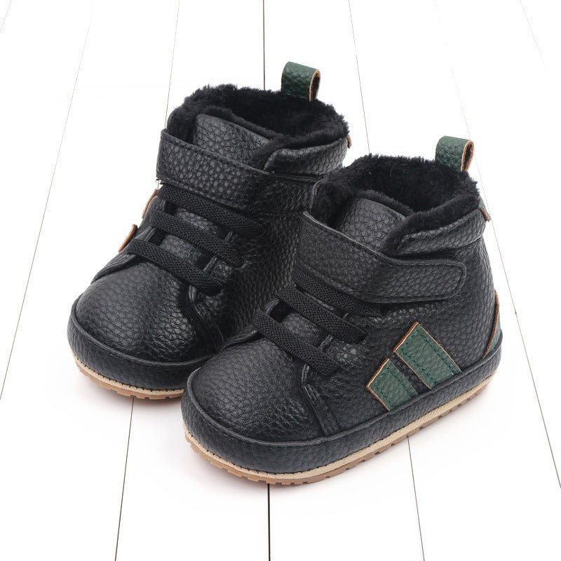 Sports Soft - sole Cotton Shoes High - top Baby Shoes Baby's Shoes - SMARTMARTNZ