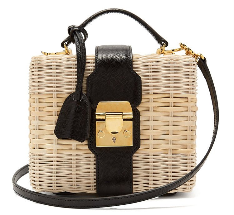 Straw Crossbody Bag – Perfect for Vacation & Beach Days Lightweight, Breezy & Stylish Summer Essential - SMARTMARTNZ