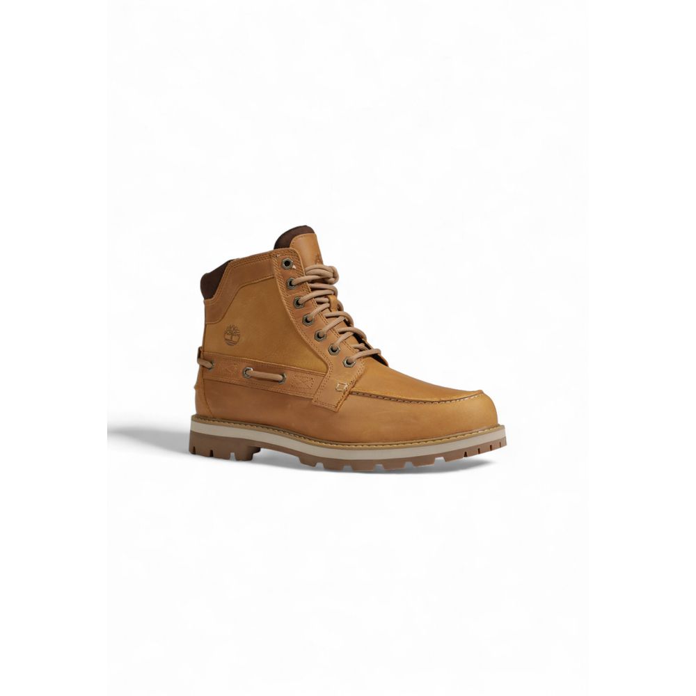 Timberland Beige Suede Leather Oxfords And Derby - SMARTMARTNZ