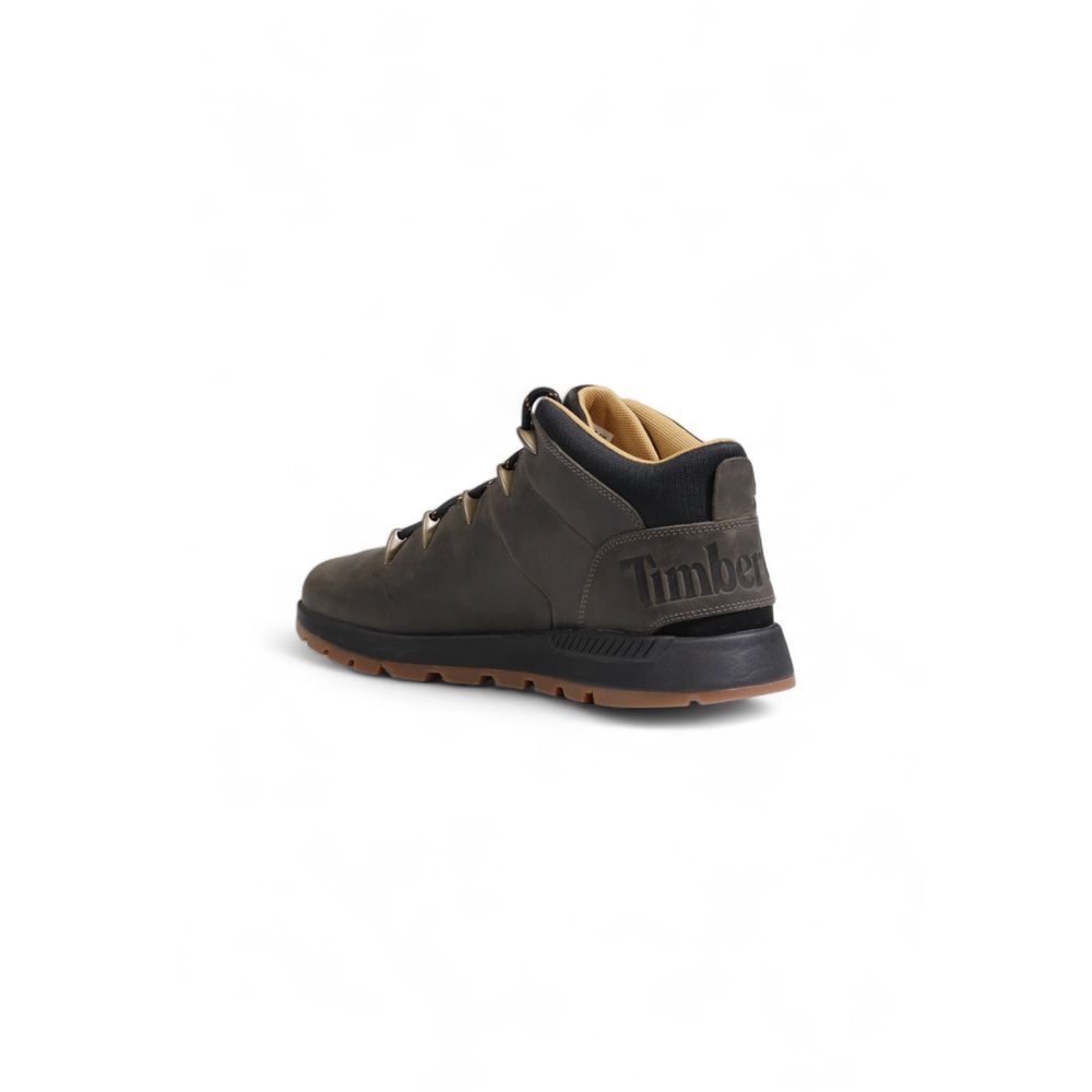 Timberland Gray Recycled Leather Sneaker - SMARTMARTNZ