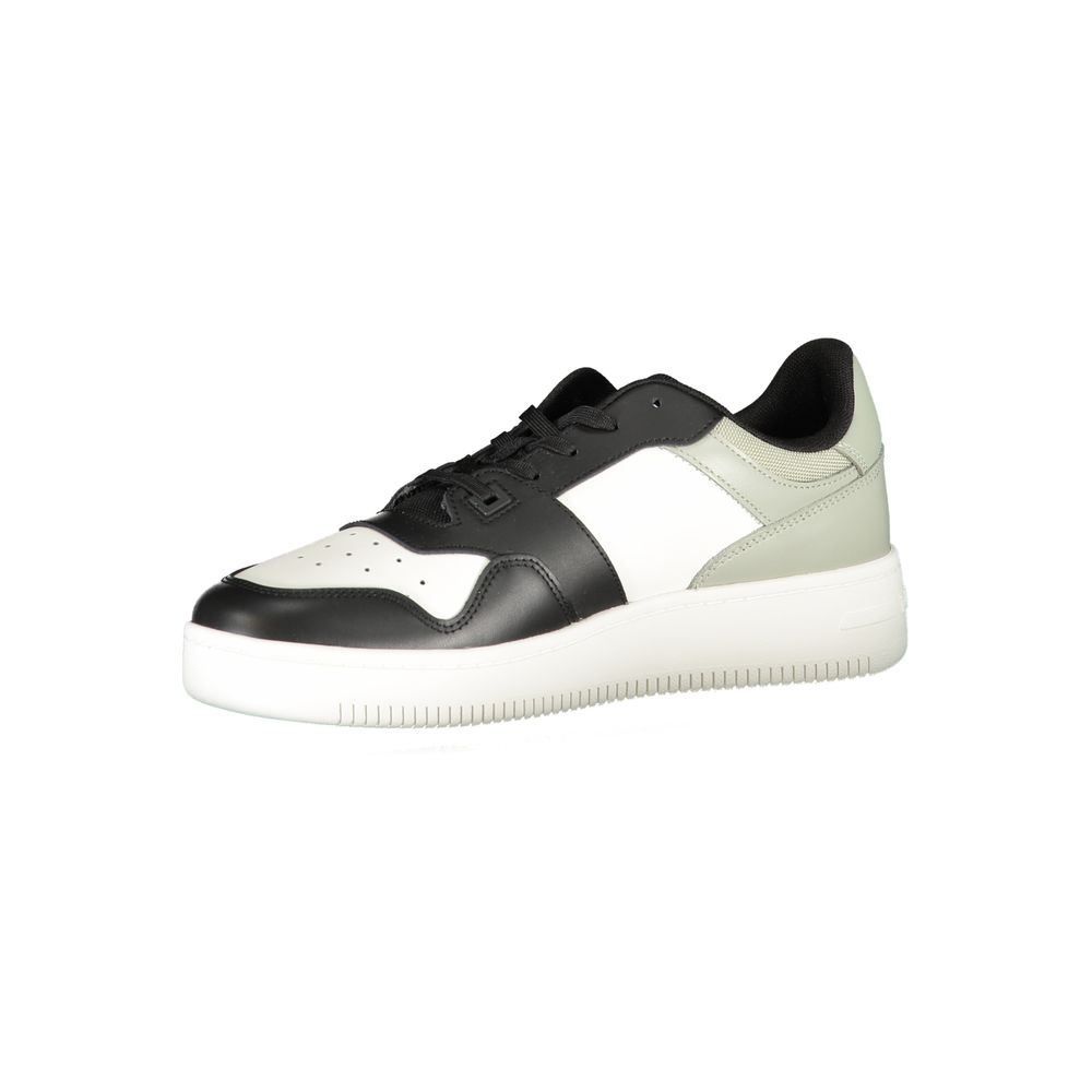 Tommy Hilfiger Black Polyester Sneaker - SMARTMARTNZ