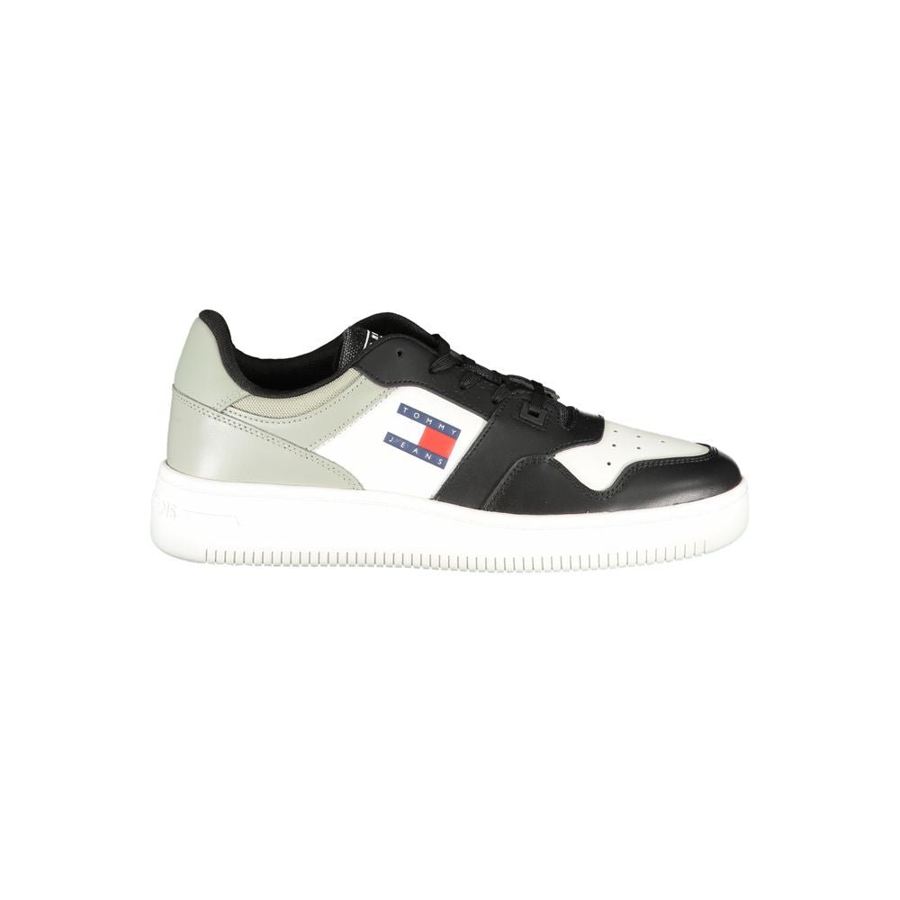 Tommy Hilfiger Black Polyester Sneaker - SMARTMARTNZ