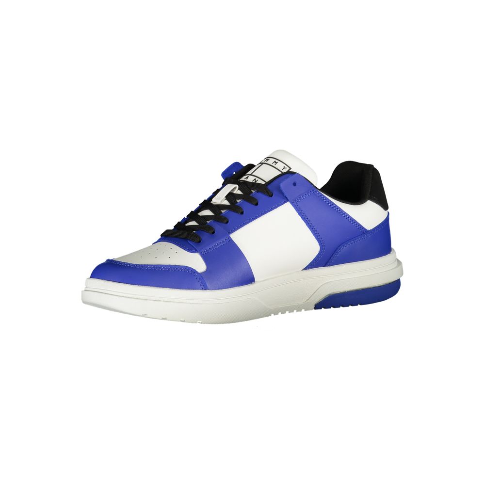 Tommy Hilfiger Blue Polyethylene Men Sneaker - SMARTMARTNZ