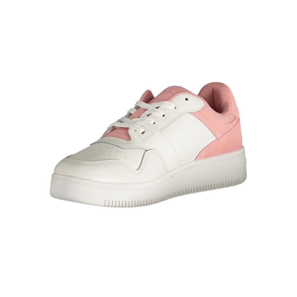 Tommy Hilfiger Pink Polyester Sneaker - SMARTMARTNZ