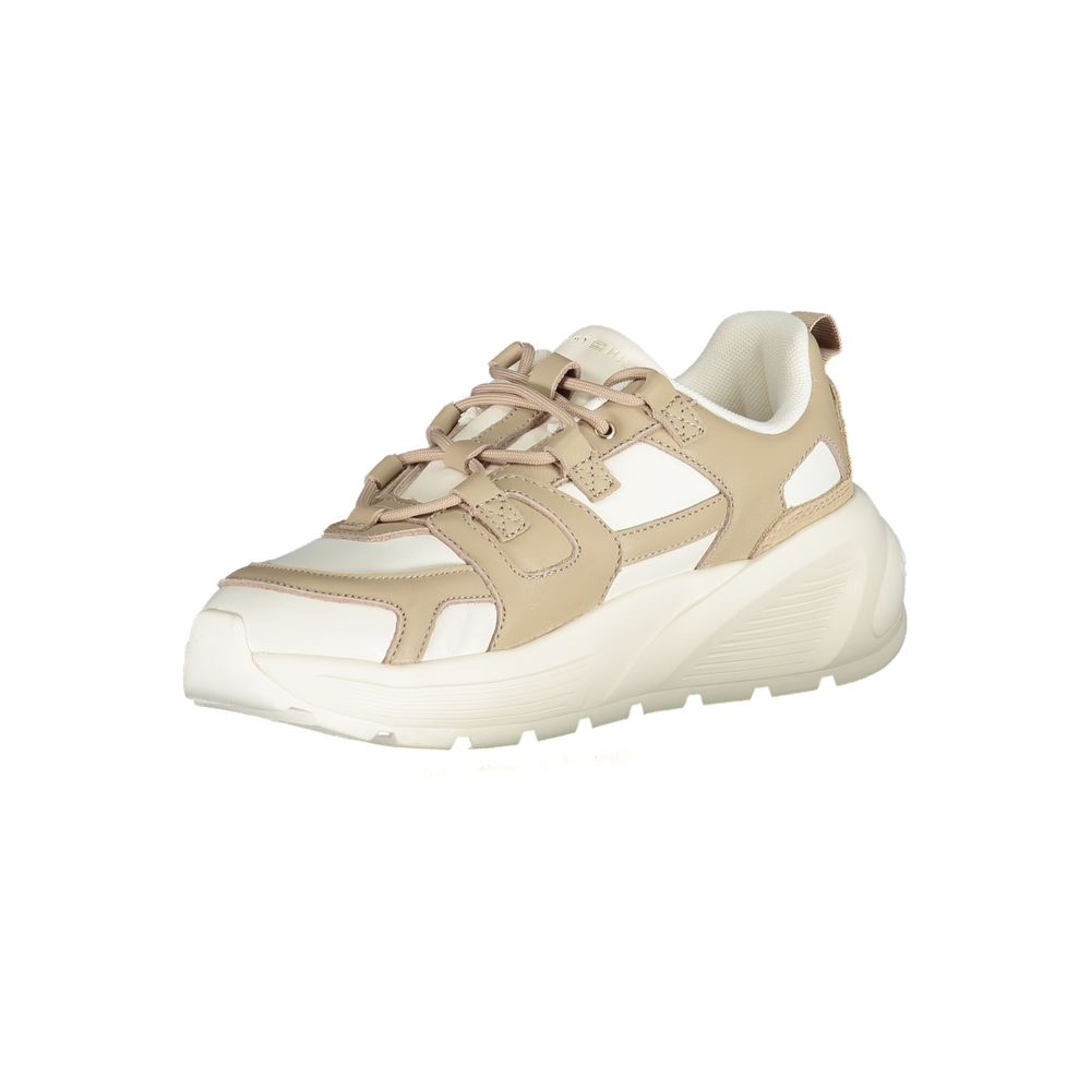 Tommy Hilfiger White Polyethylene Women Sneaker - SMARTMARTNZ