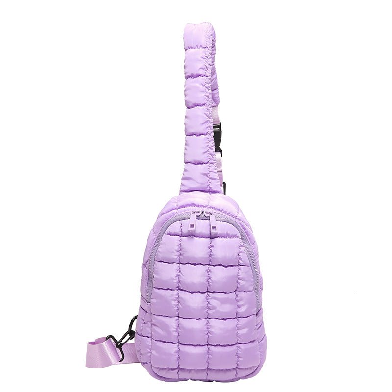 “Women’s Cloud Chest Bag – Puffy & Trendy” - SMARTMARTNZ