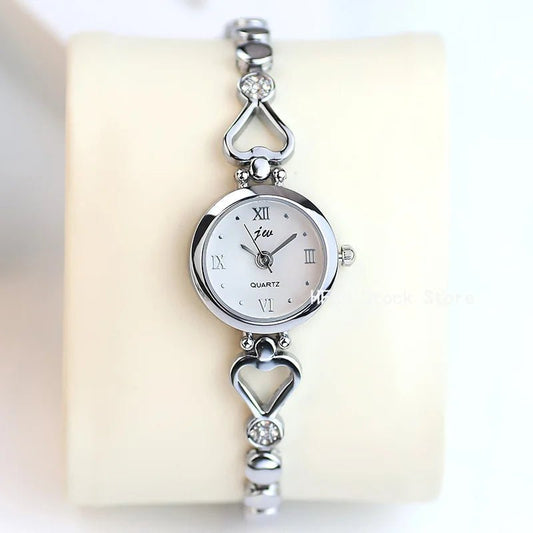 Women’s Elegant Quartz Watch – Small Face with Fashion Bracelet (Gift - Ready) - SMARTMARTNZ