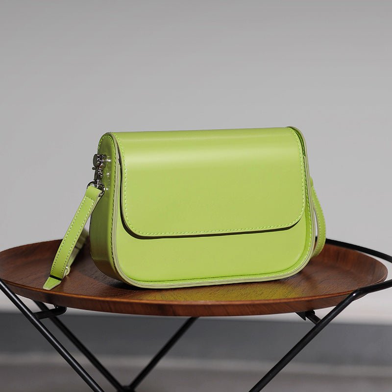 Women’s Handmade Saddle Shoulder Bag – Casual Crossbody Purse - SMARTMARTNZ