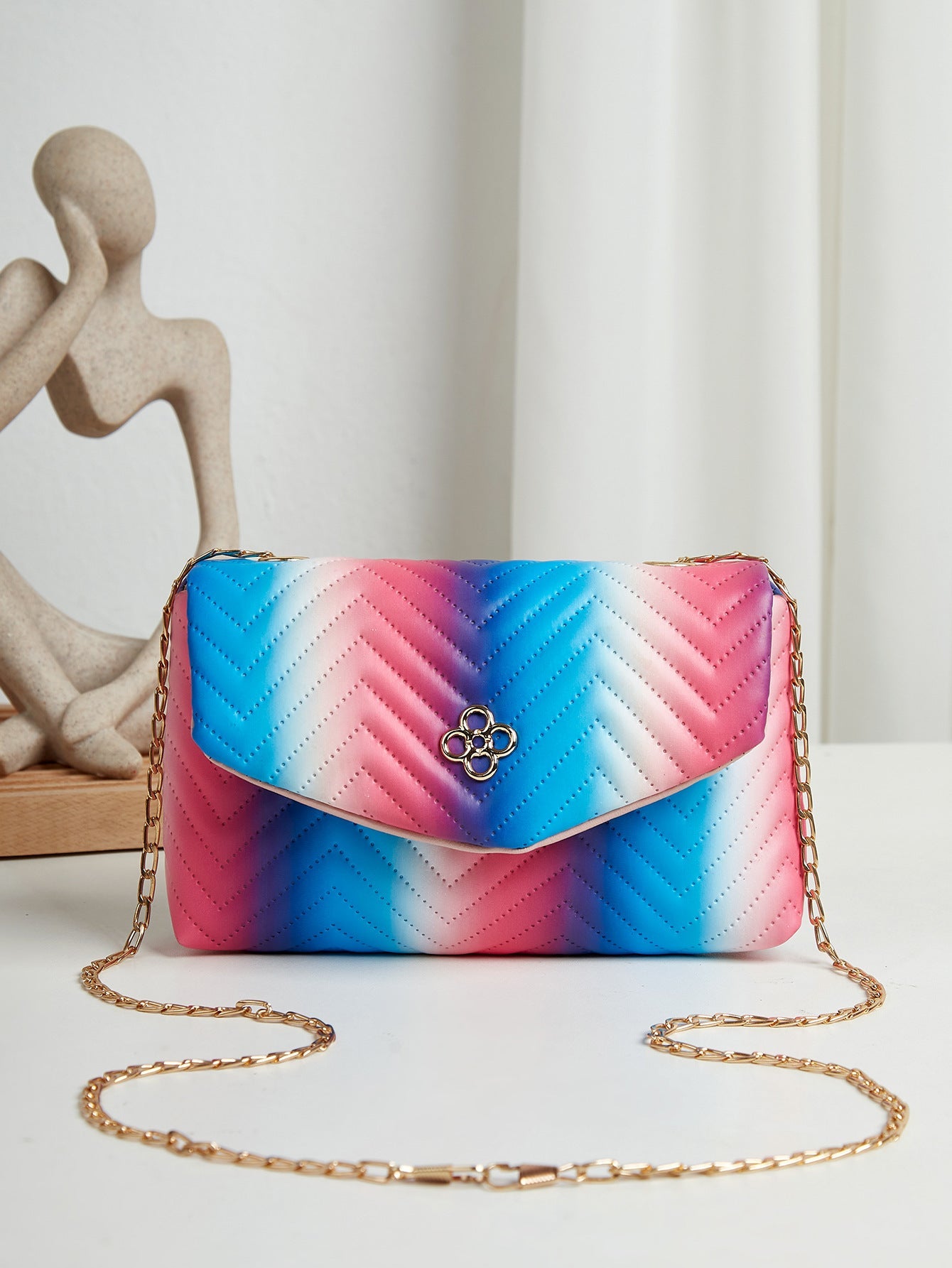 Women’s Travel Cosmetics Bag – Contrast Color & Portable - SMARTMARTNZ