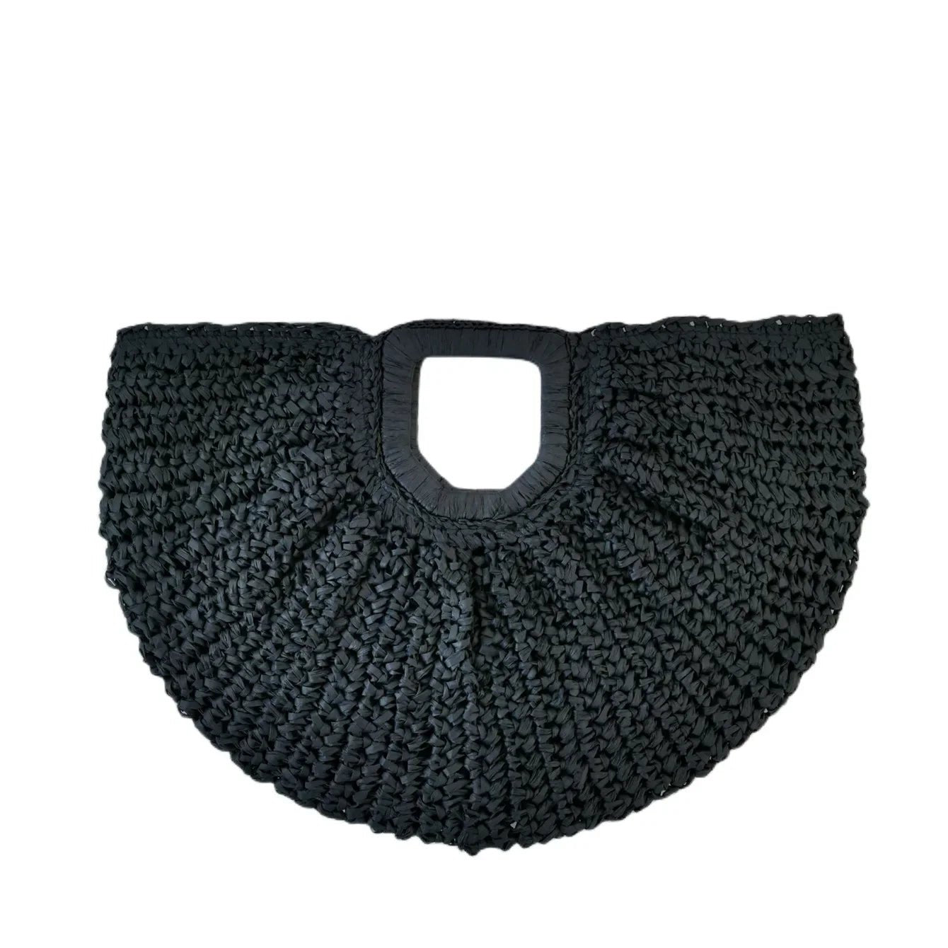 Women’s Woven Straw Handbag – Large Capacity Beach & Travel Purse - SMARTMARTNZ