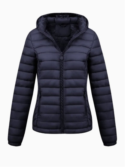 Women's Lightweight Hooded Winter Jacket