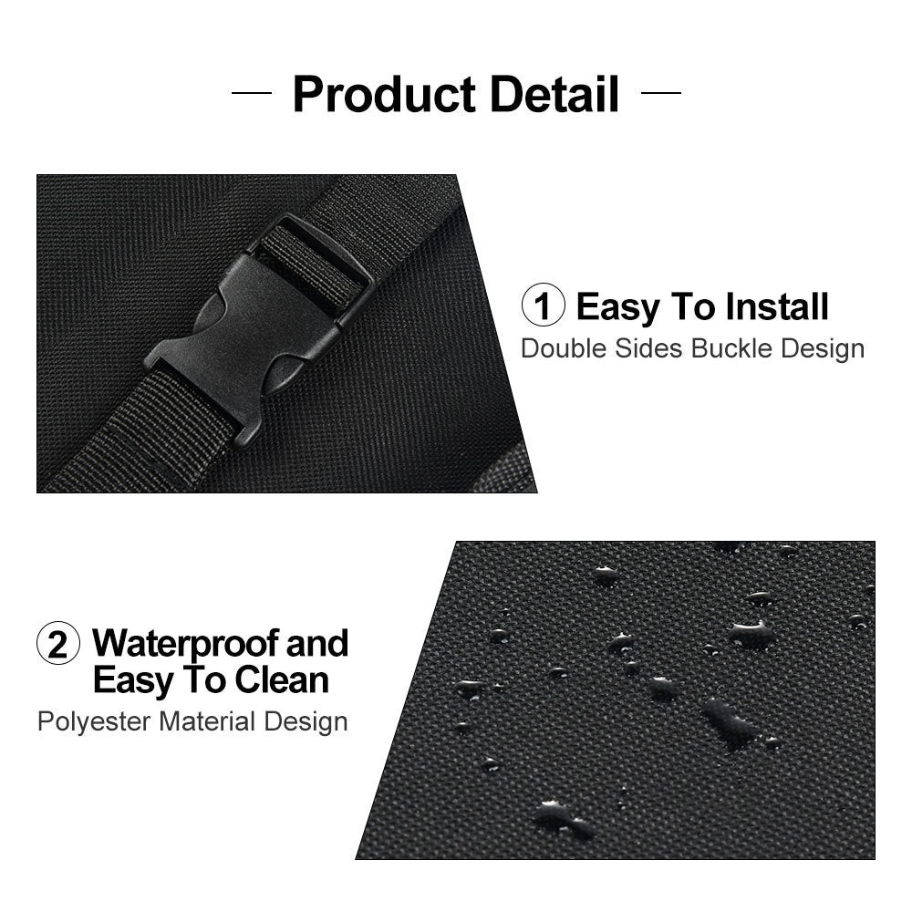 Car Pet Mats Car Rear Double Pet Mats Waterproof And Anti-Dirty Dog Mats