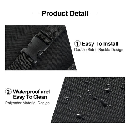 Car Pet Mats Car Rear Double Pet Mats Waterproof And Anti-Dirty Dog Mats