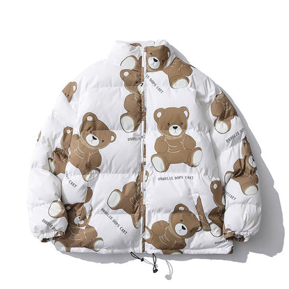 Men’s Thick Warm Cotton-Padded Lazy Wind Coat
