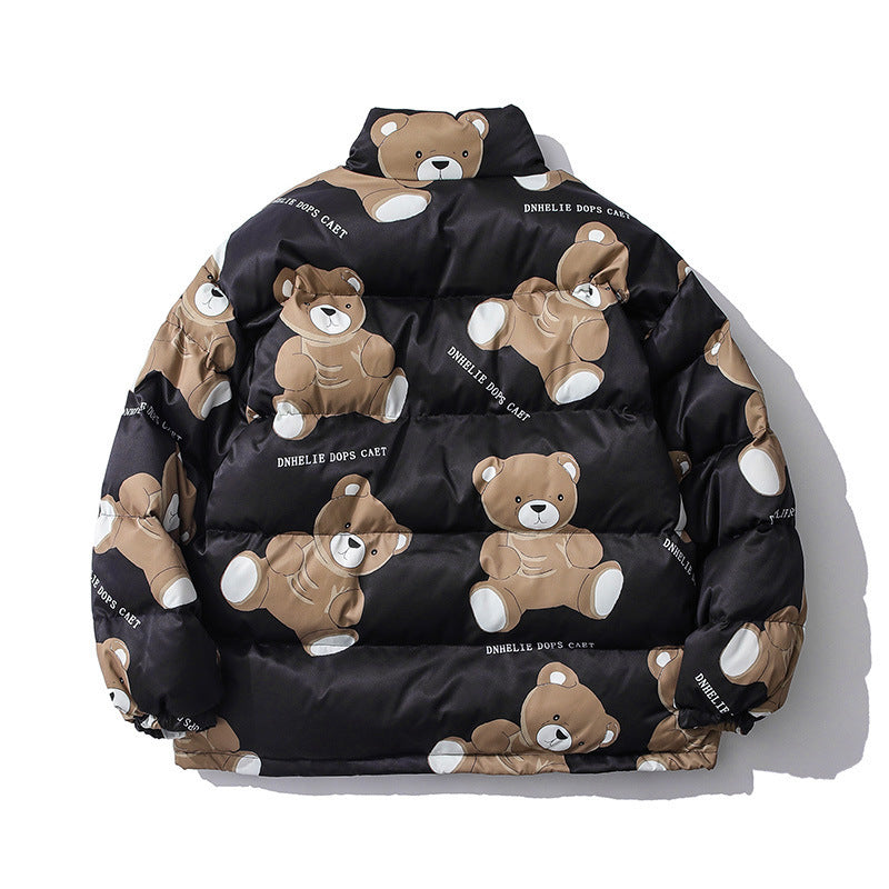 Men’s Thick Warm Cotton-Padded Lazy Wind Coat