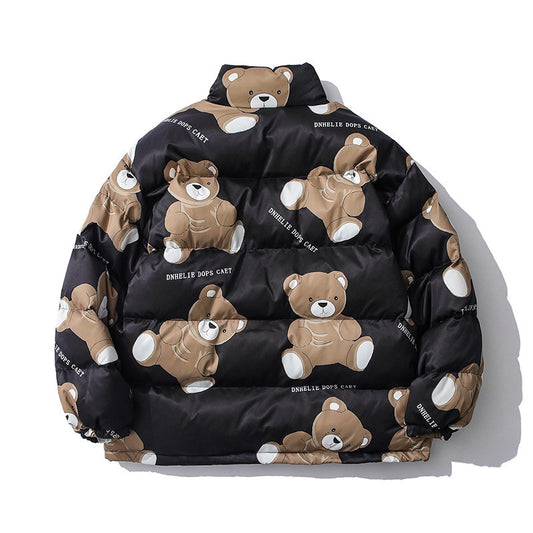 Men’s Thick Warm Cotton-Padded Lazy Wind Coat