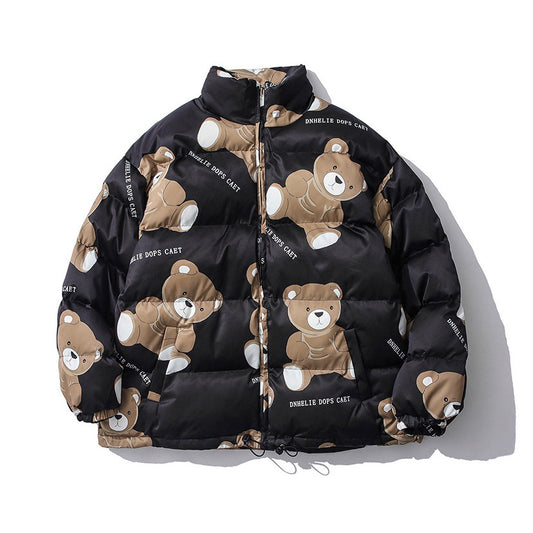 Men’s Thick Warm Cotton-Padded Lazy Wind Coat