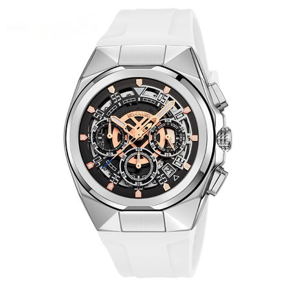 Hollow Sheet Plate Multifunctional Non-mechanical Watch