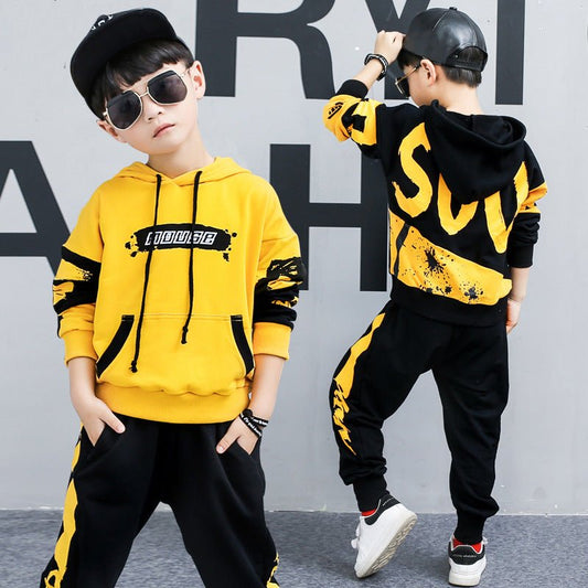 2 - Piece Hooded Sports Set for Boys – Durable & Cool - SMARTMARTNZ