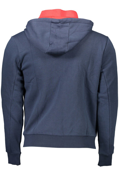 U.S. POLO ASSN. Blue Cotton Mens Sweater
