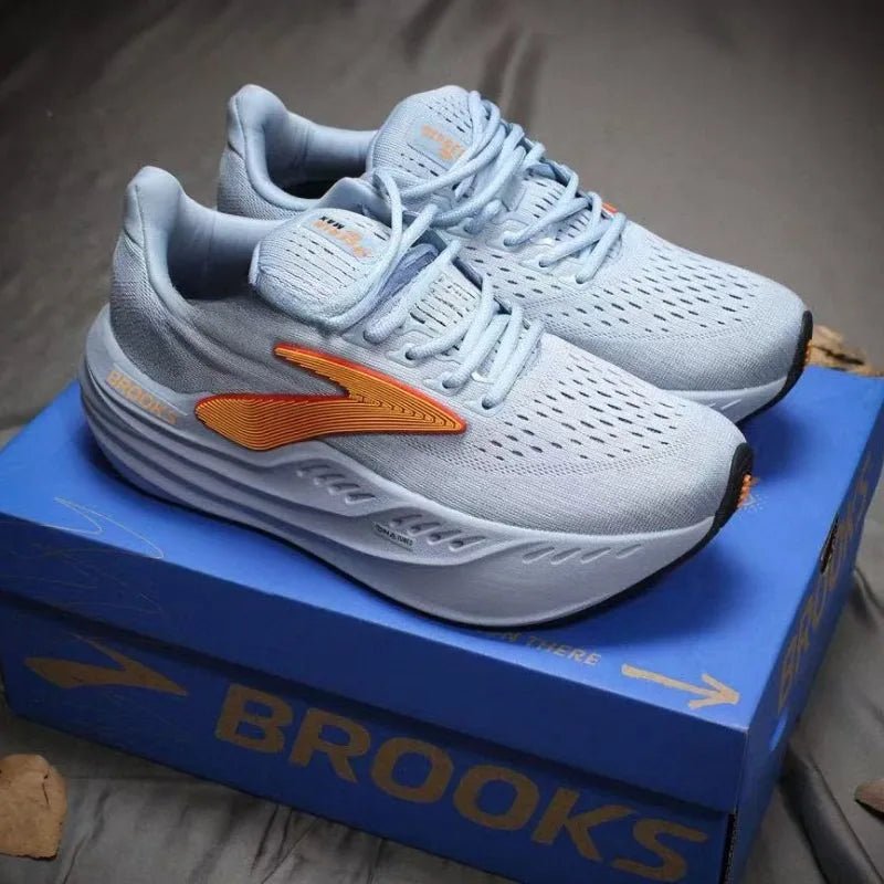 2025 BROOKS Men’s Glycerin Max Sneakers – Breathable Cushioned Training Shoes | Non - Slip, Wear - Resistant Casual Sports Footwear - SMARTMARTNZ