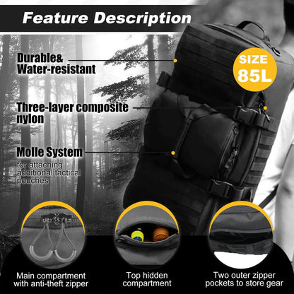 3 - in - 1 Deployment & Travel Duffle Bag - SMARTMARTNZ