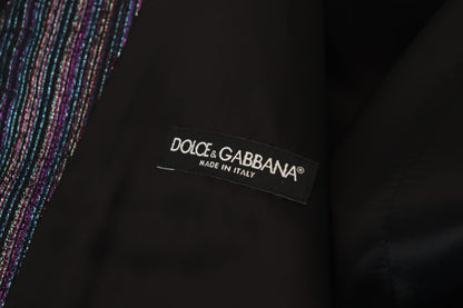 Dolce & Gabbana Multicolor Polyester Waistcoat Dress Formal Vest