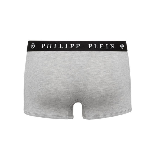Philipp Plein Brown Cotton Men Boxer Pack