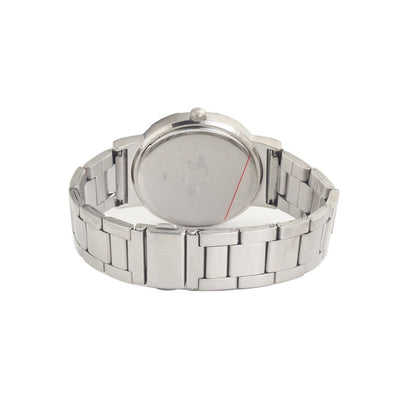 Chronotech Silver Stainless Steel Dress Watch