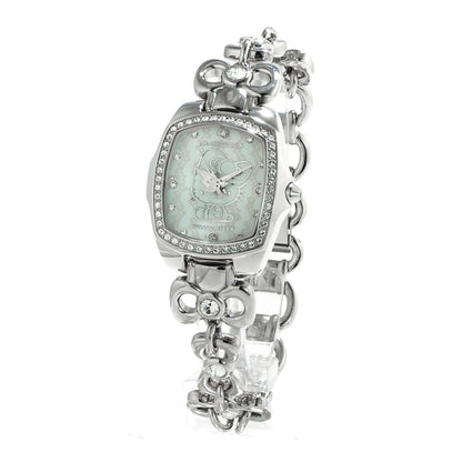 Chronotech Silver Stainless Steel Dress Watch