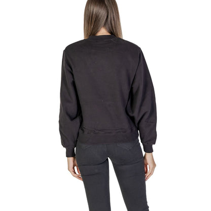 Calvin Klein Jeans Black Cotton Sweatshirt