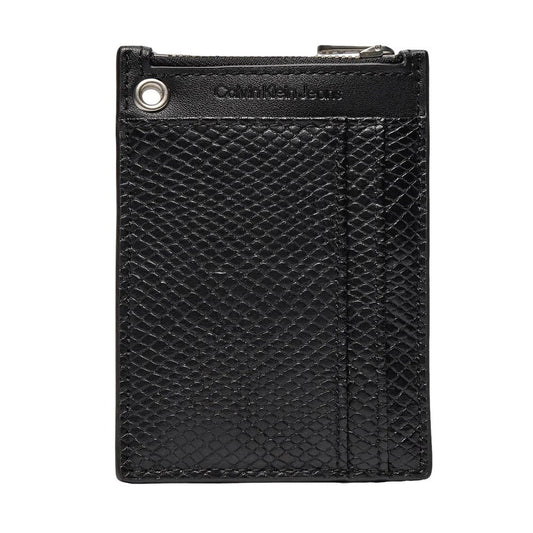 Calvin Klein Jeans Black Polyethylene Cardholder